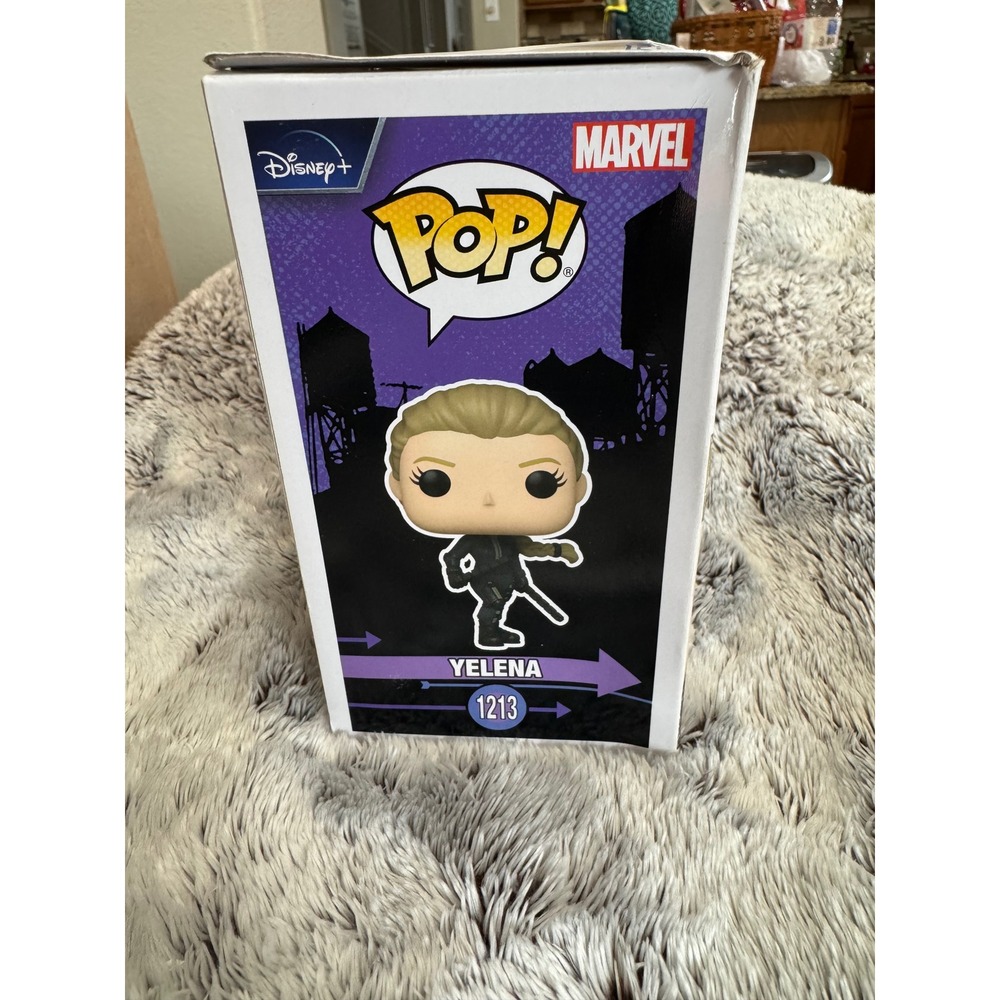 Funko Pop Marvel Hawkeye Yelena Belova 1213 Bobblehead Figure Fair - Picture 3 of 9